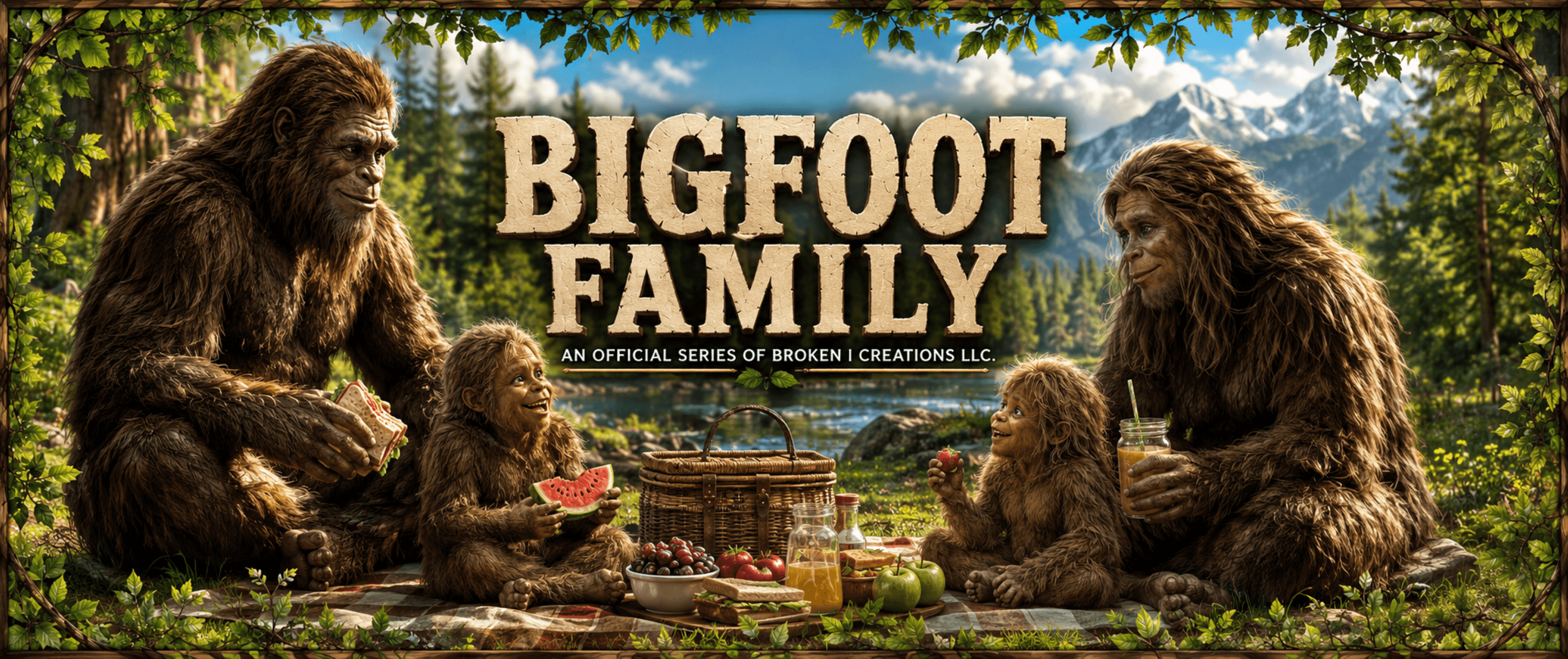 Bigfoot Family concept artwork